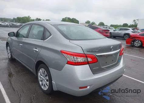 2014 Nissan Sentra S from USA, damaged, VIN 3N1AB7AP2EL607775